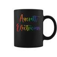 Gay Lesbian Trans Pride Lives Matter Aircraft Electrician Coffee Mug