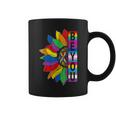 Be You Gay Pride Lgbt Ally Sunflower Lgbtq Coffee Mug