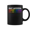 The Gay Weekly Agenda Lgbt Pride Rainbow Coffee Mug