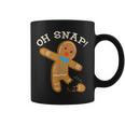 Gingerbread Oh Snap Cute Christmas Coffee Mug