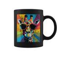 Giraffe Vintage Sunglasses African Animal Lover Coffee Mug