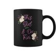 This Girl Is On Fire Beautiful Inspirational Quote Coffee Mug
