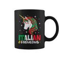 Girl Italian Italy Flag Unicorn Women Coffee Mug
