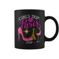 Girls Trip Paris 2024 Vacation Birthday Squad Coffee Mug