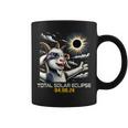 Goat Selfie Solar Eclipse Coffee Mug