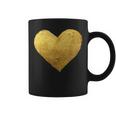 Gold Heart Symbol Of Love Coffee Mug