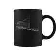 Gráfico De Coche Divertido Peeking E36 Drift Taza de café