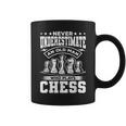 Grandpa Never Underestimate An Old Man Who Plays Chess Coffee Mug
