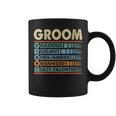 Groom Family Name Last Name Groom Coffee Mug