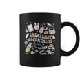 Groovy Spring Emergency Department Easter Bunny Er Nurse Coffee Mug