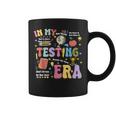Groovy In My Testing Era Teacher Testing Day Motivational Coffee Mug