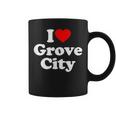 Grove City Love Heart College University Alumni Coffee Mug