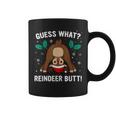 Guess What Reindeer Butt & Boys Ugly Christmas Coffee Mug