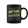 Hansen Last Name Surname Matching Family Reunion Coffee Mug