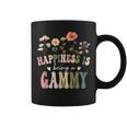 Happiness Is Being A Gammy Floral Gammy Mother's Day Coffee Mug