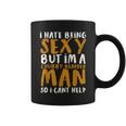 I Hate Being Sexy But I'm A Chubby Bearded Man Coffee Mug