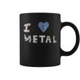 I Heart Metal Photo Derived Image Coffee Mug