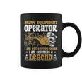 Heavy Equipment Operator Legend Occupation Coffee Mug