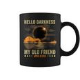 Hello Darkness My Friend Solar Eclipse April 8 2024 Coffee Mug