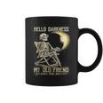 Hello Darkness My Old Friend Skeleton Solar Eclipse T- Coffee Mug