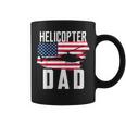 Herren Hubschrauber Papa Usa Flagge Hubschrauber Pilotatertag Tassen