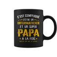 Herren Papa Informatiker Geschenk Lustig Humoratertag Tassen