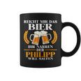 Herren Philipp Lustiger Bier Spruch Name Geburtstag Tassen