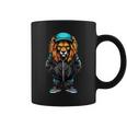 Hip Hop Lion Hustle Money Urban Drip Streetwear Black King Coffee Mug