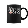 Holy Cow I'm One Cute Dairy Cow Farm Animal 1St Birthday Coffee Mug