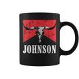 Howdy Cojo Western Style Team Johnson Family Reunion Coffee Mug