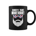 Hoy Se Bebe Dominican Republic Flag Beard Bearded Dominicano Coffee Mug