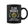 Hughes Clan Christmas Ireland Family Name Party Coffee Mug