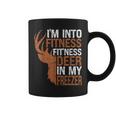 Hunting- I'm Into Fitness Deer Freezer Hunter Dad Coffee Mug