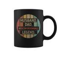Husband Dad Moscow Broomball Legend Vintage Coffee Mug