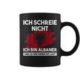 Ich Schreie Nicht Ich Bin Albaner Albanian Eagle Tassen