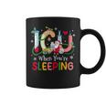 Icu When Your're Sleeping Christmas Icu Nurse Crew Womens Coffee Mug