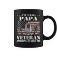 I'm A Dad Papa And Veteran Retro Veteran's Day Coffee Mug
