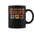 I'm Just Here For The Hookups Camp Rv Camper Camping Coffee Mug