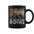 I'm Not Lost I'm Collecting Rocks Rock Collector Coffee Mug