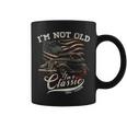 I'm Not Old I'm Classic Vintage 1934 Coupe Car American Flag Coffee Mug