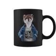 I'm With The Weasel Matching Weasel Weasel Lovers Coffee Mug