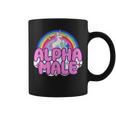 Ironic Alpha Male Unicorn Rainbow For Women Coffee Mug