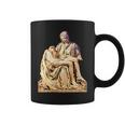 Italian Sculptor Michelangelo Pieta Statue Jesus Mother Mary Coffee Mug