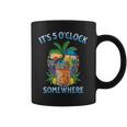 It's 5 O’Clock Somewhere Summer Retro Sunset Drinking Coffee Mug