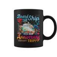 It's Our Anniversary Trip Couples Matching Marriage Cruise Coffee Mug