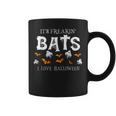 It's Freakin Bats I Love HalloweenQuote Coffee Mug