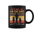 Its Me Hi Im The Dad Its Me Dad Of 2 Girls Farthers Day Coffee Mug