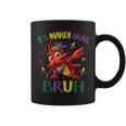 It's Mardi Gras Bruh Dabbing Crawfish Carnival Coffee Mug