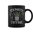 It's Party Thyme Herb Plant Cute Joke Outfit Idea Coffee Mug