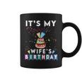 It's My Wife's Birthday Family Matching Confetti Cake Coffee Mug